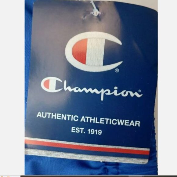 Champion Classic Coach Jacket Men's Size XL Waterproof Lightweight Blue New - Picture 8 of 13